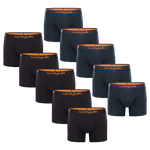 Tangerine & Charcoal 10-Pack LONG