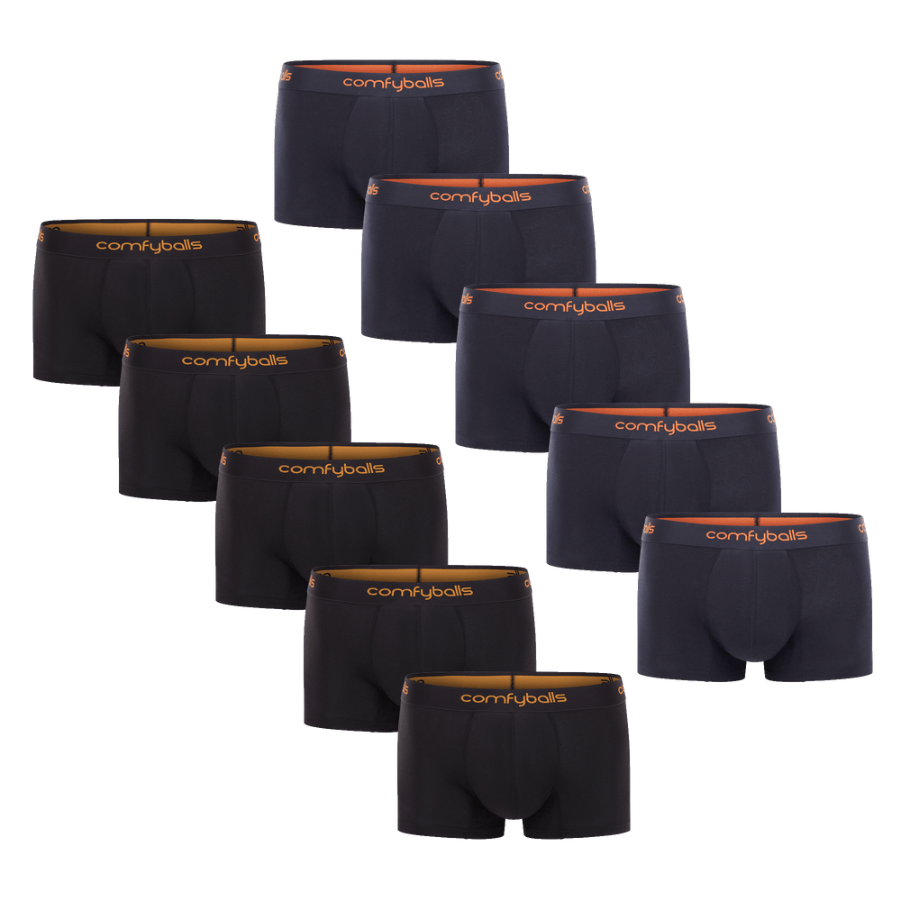 Tangerine & Charcoal 10-Pack REGULAR