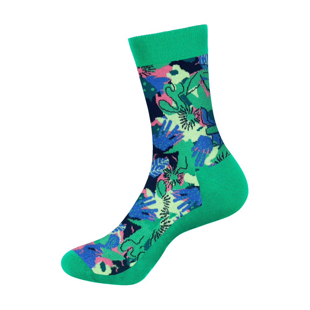 Bamboo Tropical Socks